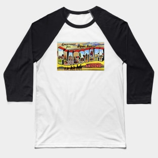 Greetings from Flagstaff, Arizona - Vintage Large Letter Postcard Baseball T-Shirt